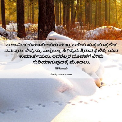 Picture 06 - ಯೆಹೆಜ್ಕೇಲನು 16:56 KANIRV - ಅರಾಮಿನ - Bible Verse Picture