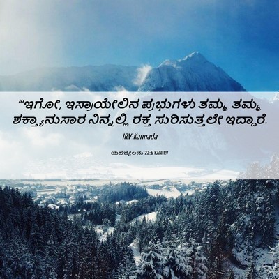 Picture 06 - ಯೆಹೆಜ್ಕೇಲನು 22:6 KANIRV - “‘ಇಗೋ, ಇಸ್ರಾಯೇಲಿನ - Bible Verse Picture