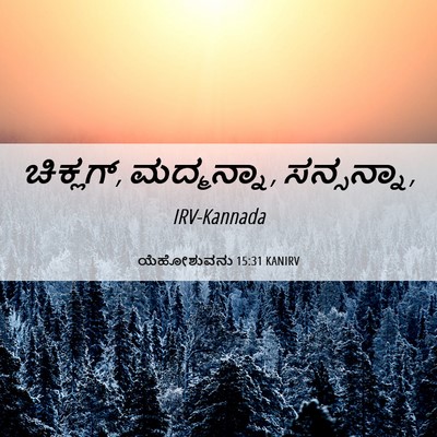 Picture 06 - ಯೆಹೋಶುವನು 15:31 KANIRV - ಚಿಕ್ಲಗ್, ಮದ್ಮನ್ನಾ, - Bible Verse Picture