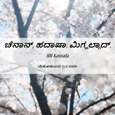 Picture 06 - ಯೆಹೋಶುವನು 15:37 KANIRV - ಚೆನಾನ್, ಹದಾಷಾ, - Bible Verse Picture