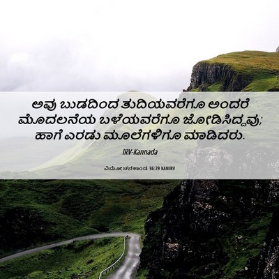 Picture 06 - ವಿಮೋಚನಕಾಂಡ 36:29 KANIRV - ಅವು ಬುಡದಿಂದ - Bible Verse Picture