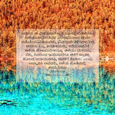 Picture 07 - 2 ಅರಸುಗಳು 8:6 KANIRV - ಅರಸನು ಈ ವಿಷಯವಾಗಿ ಆ - Bible Verse Picture