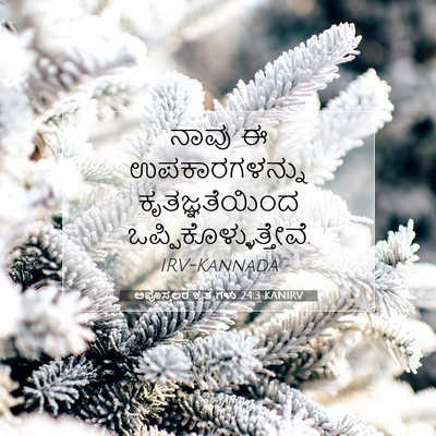 Picture 07 - ಅಪೊಸ್ತಲರ ಕೃತ್ಯಗಳು 24:3 KANIRV - ನಾವು ಈ - Bible Verse Picture