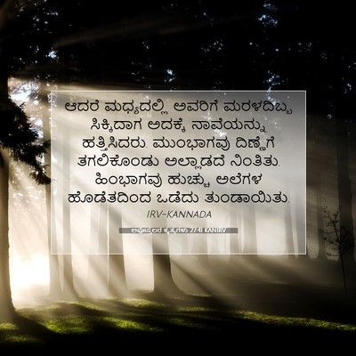 Picture 07 - ಅಪೊಸ್ತಲರ ಕೃತ್ಯಗಳು 27:41 KANIRV - ಆದರೆ ಮಧ್ಯದಲ್ಲಿ - Bible Verse Picture