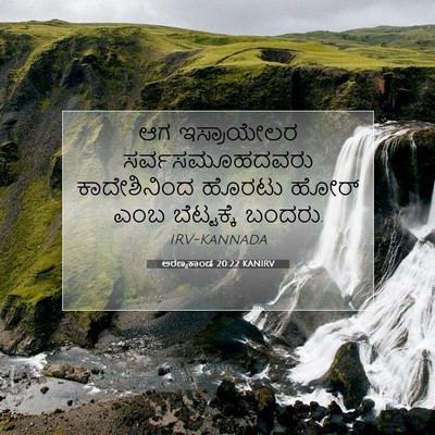 Picture 07 - ಅರಣ್ಯಕಾಂಡ 20:22 KANIRV - ಆಗ ಇಸ್ರಾಯೇಲರ - Bible Verse Picture