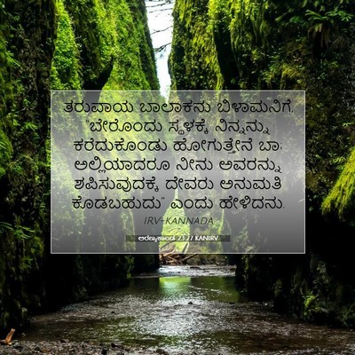 Picture 07 - ಅರಣ್ಯಕಾಂಡ 23:27 KANIRV - ತರುವಾಯ ಬಾಲಾಕನು - Bible Verse Picture