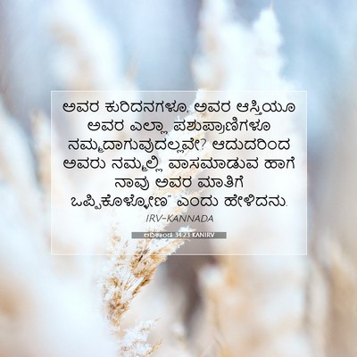 Picture 07 - ಆದಿಕಾಂಡ 34:23 KANIRV - ಅವರ ಕುರಿದನಗಳೂ, ಅವರ - Bible Verse Picture