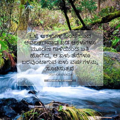Picture 07 - ಆದಿಕಾಂಡ 41:27 KANIRV - ಒಳ್ಳೆ ಆಕಳುಗಳ - Bible Verse Picture
