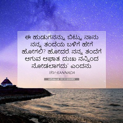 Picture 07 - ಆದಿಕಾಂಡ 44:34 KANIRV - ಈ ಹುಡುಗನನ್ನು - Bible Verse Picture