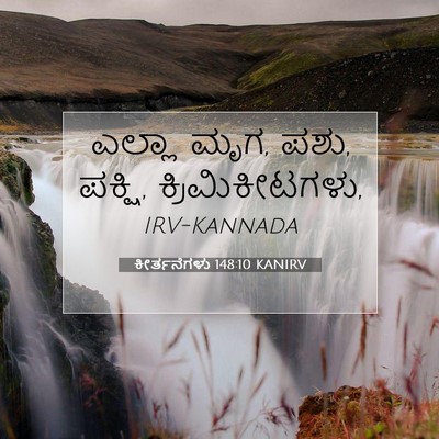 Picture 07 - ಕೀರ್ತನೆಗಳು 148:10 KANIRV - ಎಲ್ಲಾ ಮೃಗ, ಪಶು, - Bible Verse Picture