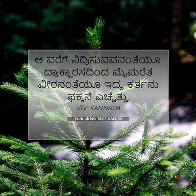 Picture 07 - ಕೀರ್ತನೆಗಳು 78:65 KANIRV - ಆ ವರೆಗೆ - Bible Verse Picture