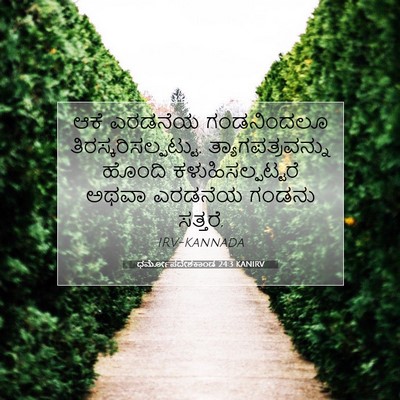 Picture 07 - ಧರ್ಮೋಪದೇಶಕಾಂಡ 24:3 KANIRV - ಆಕೆ ಎರಡನೆಯ - Bible Verse Picture
