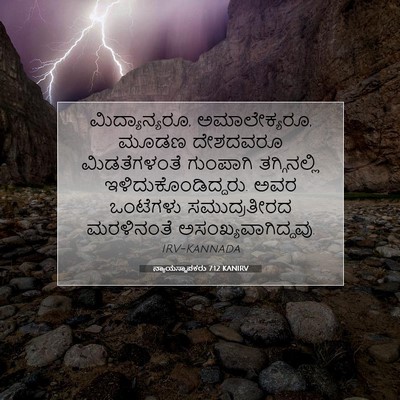 Picture 07 - ನ್ಯಾಯಸ್ಥಾಪಕರು 7:12 KANIRV - ಮಿದ್ಯಾನ್ಯರೂ, - Bible Verse Picture