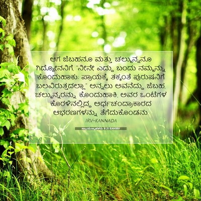 Picture 07 - ನ್ಯಾಯಸ್ಥಾಪಕರು 8:21 KANIRV - ಆಗ ಜೆಬಹನೂ ಮತ್ತು - Bible Verse Picture