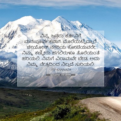 Picture 07 - ಪ್ರಲಾಪಗಳು 2:18 KANIRV - ನಿನ್ನ ಜನರು - Bible Verse Picture