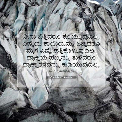 Picture 07 - ಮೀಕನು 6:15 KANIRV - ನೀನು ಬಿತ್ತಿದರೂ - Bible Verse Picture