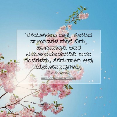 Picture 07 - ಯೆರೆಮೀಯನು 5:10 KANIRV - “ಚೀಯೋನೆಂಬ - Bible Verse Picture