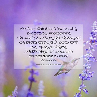 Picture 07 - ಯೆಶಾಯನು 44:28 KANIRV - ಕೋರೆಷನ ವಿಷಯವಾಗಿ, - Bible Verse Picture