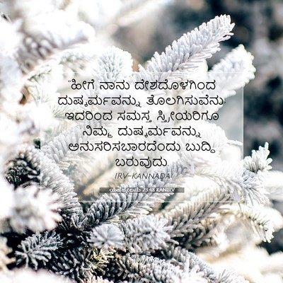 Picture 07 - ಯೆಹೆಜ್ಕೇಲನು 23:48 KANIRV - “ಹೀಗೆ ನಾನು - Bible Verse Picture