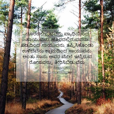 Picture 07 - ಯೆಹೆಜ್ಕೇಲನು 6:12 KANIRV - ದೂರದಲ್ಲಿರುವವನು - Bible Verse Picture