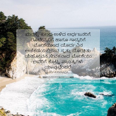 Picture 07 - ಯೆಹೋಶುವನು 13:8 KANIRV - ಮನಸ್ಸೆ ಕುಲದ ಉಳಿದ - Bible Verse Picture