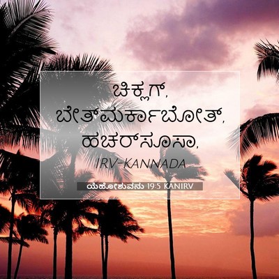 Picture 07 - ಯೆಹೋಶುವನು 19:5 KANIRV - ಚಿಕ್ಲಗ್, - Bible Verse Picture