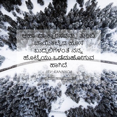 Picture 07 - ಯೋಬನು 32:19 KANIRV - ಆಹಾ, - Bible Verse Picture