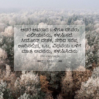 Picture 07 - ಲೂಕನು 4:26 KANIRV - ಆದರೆ ಅವರಾರ ಬಳಿಗೂ - Bible Verse Picture