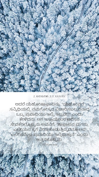 2 ಅರಸುಗಳು 3:11 KANIRV Bible Verse Image
