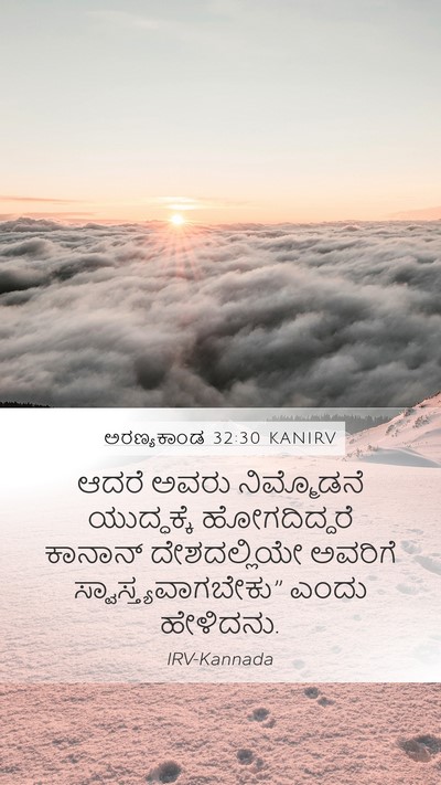 ಅರಣ್ಯಕಾಂಡ 32:30 KANIRV Bible Verse Image