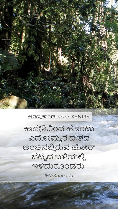 ಅರಣ್ಯಕಾಂಡ 33:37 KANIRV Bible Verse Image