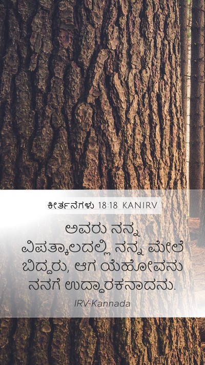 ಕೀರ್ತನೆಗಳು 18:18 KANIRV Bible Verse Image