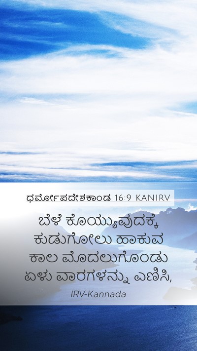 ಧರ್ಮೋಪದೇಶಕಾಂಡ 16:9 KANIRV Bible Verse Image