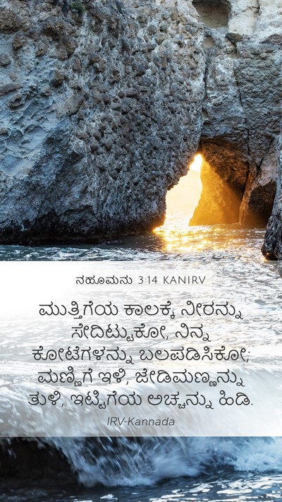 ನಹೂಮನು 3:14 KANIRV Bible Verse Image