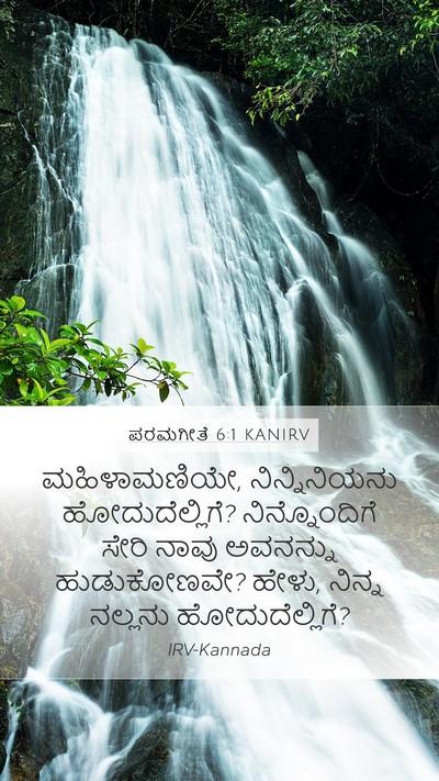 ಪರಮಗೀತೆ 6:1 KANIRV Bible Verse Image