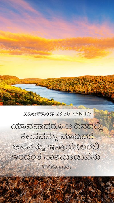 ಯಾಜಕಕಾಂಡ 23:30 KANIRV Mobile Phone Wallpaper - ಯಾವನಾದರೂ ಆ - Mobile Bible Verse Wallpaper