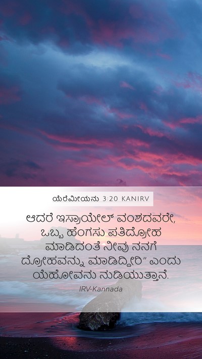 ಯೆರೆಮೀಯನು 3:20 KANIRV Bible Verse Image