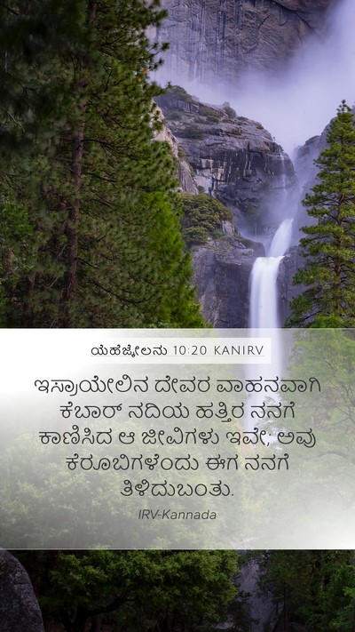 ಯೆಹೆಜ್ಕೇಲನು 10:20 KANIRV Bible Verse Image