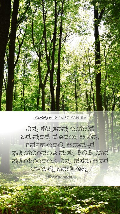 ಯೆಹೆಜ್ಕೇಲನು 16:57 KANIRV Bible Verse Image