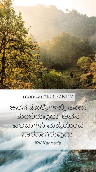 ಯೋಬನು 21:24 KANIRV Bible Verse Image