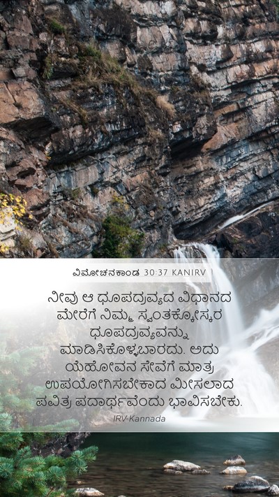 ವಿಮೋಚನಕಾಂಡ 30:37 KANIRV Bible Verse Image